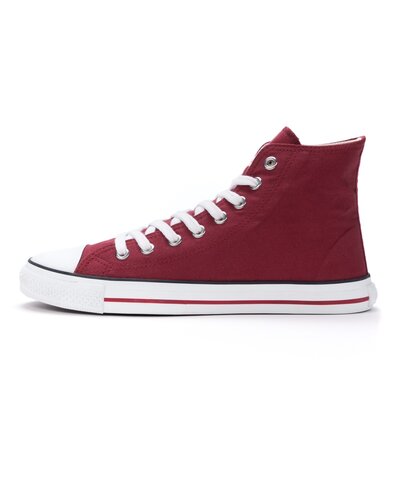ETHLETIC Fair Trainer White Cap Hi Cut True Blood | Just White