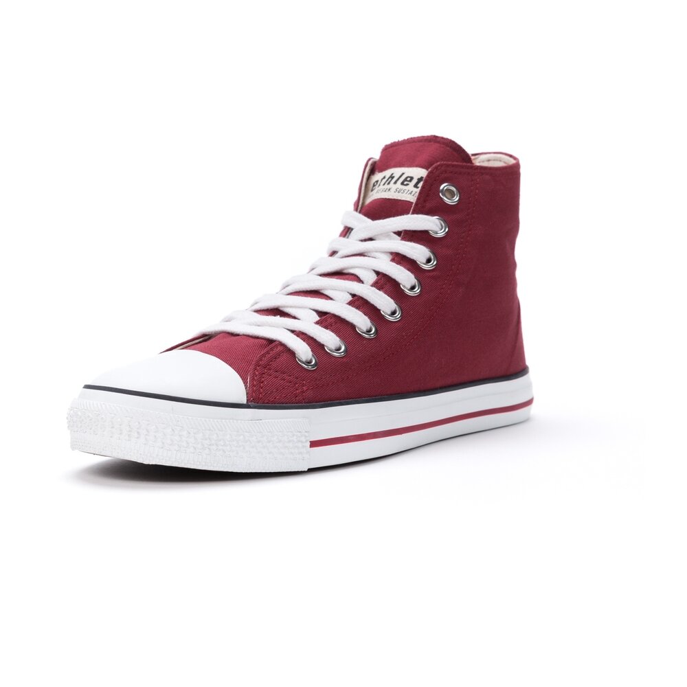 ETHLETIC Fair Trainer White Cap Hi Cut True Blood | Just White