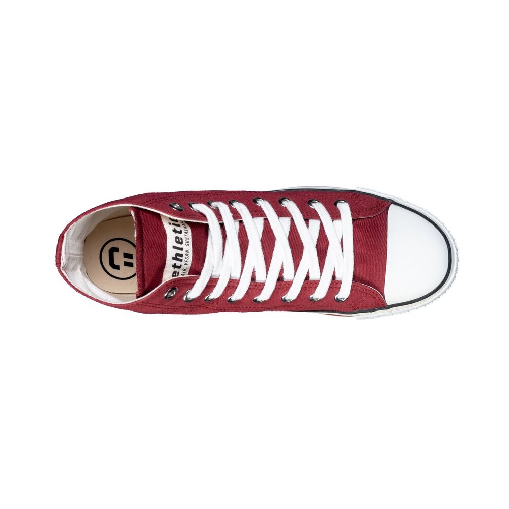 ETHLETIC Fair Trainer White Cap Hi Cut True Blood | Just White