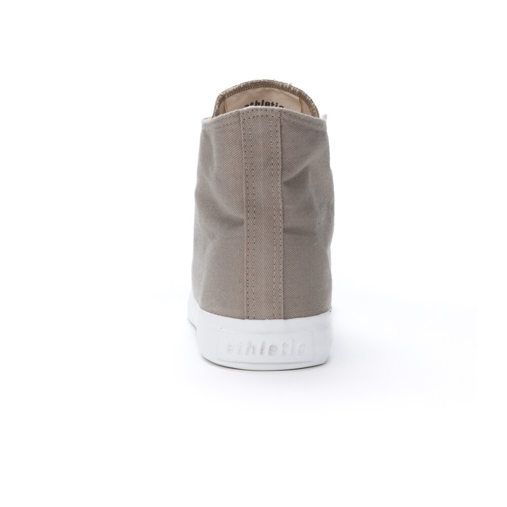 ETHLETIC Fair Trainer White Cap Hi Cut Frozen Olive | Just White