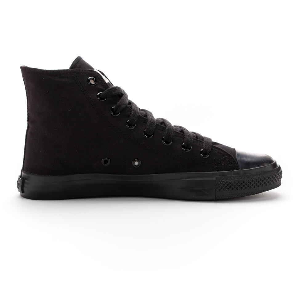 ETHLETIC Fair Trainer Black Cap Hi Cut Jet Black | Jet Black