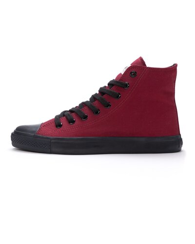 ETHLETIC Fair Trainer Black Cap Hi Cut True Blood | Jet Black