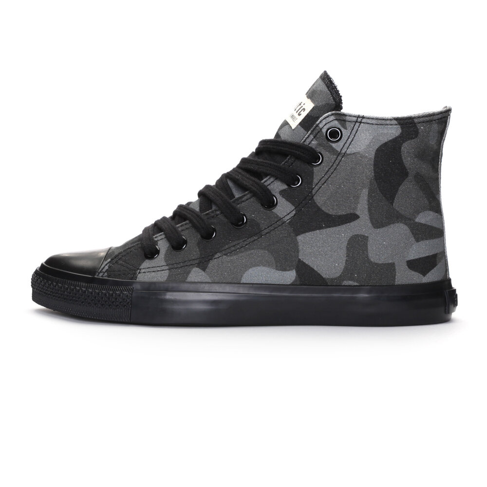 ETHLETIC Fair Trainer Black Cap Hi Cut Human Rights Black | Jet Black
