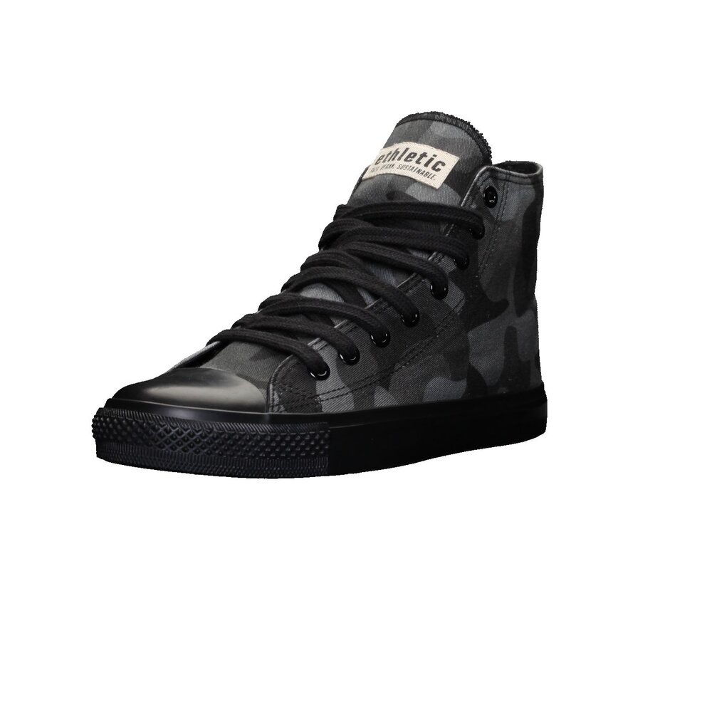 ETHLETIC Fair Trainer Black Cap Hi Cut Human Rights Black | Jet Black