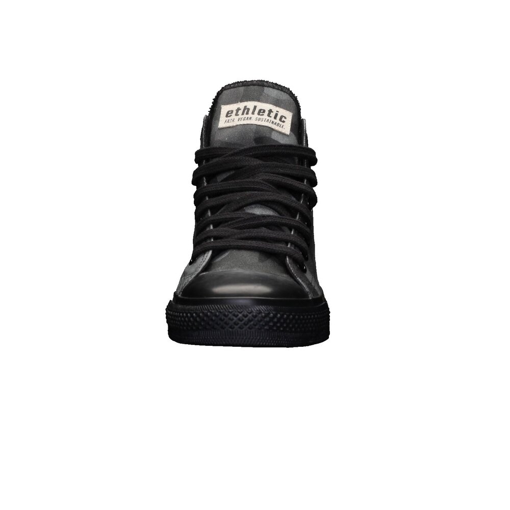 ETHLETIC Fair Trainer Black Cap Hi Cut Human Rights Black | Jet Black