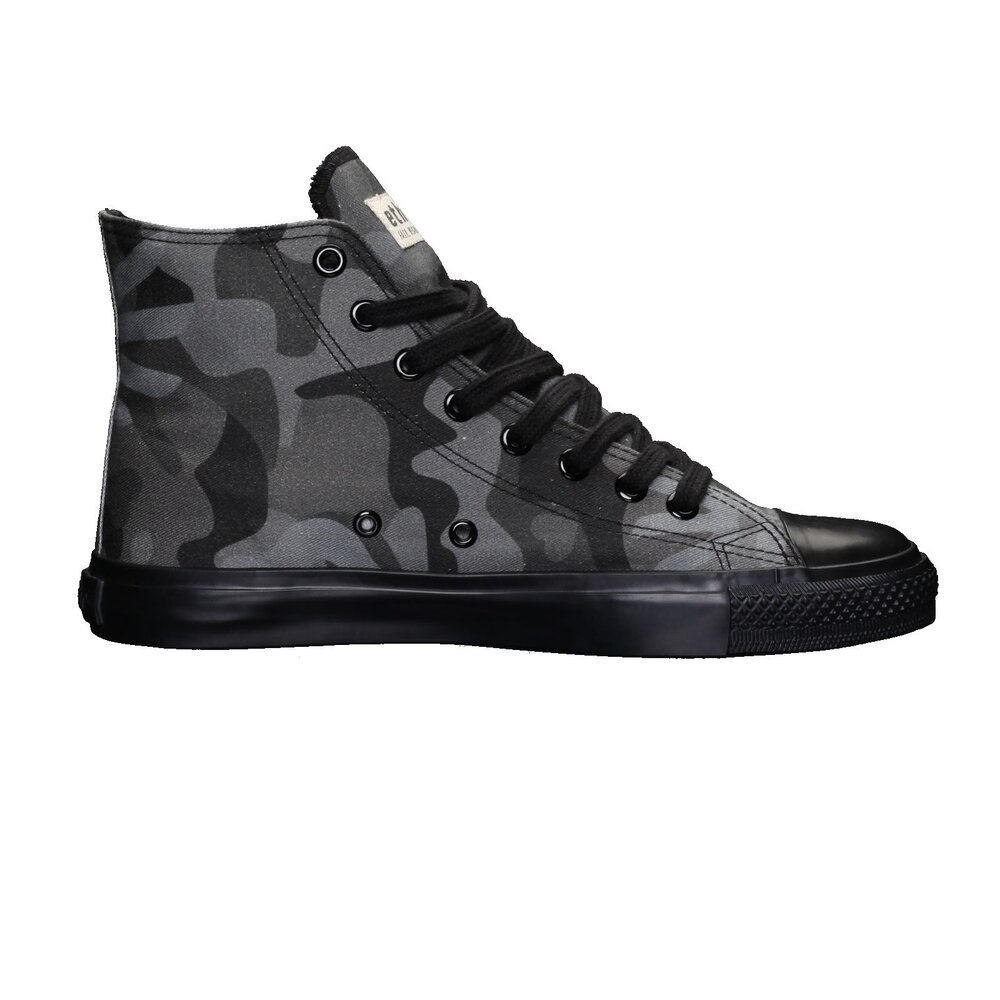 ETHLETIC Fair Trainer Black Cap Hi Cut Human Rights Black | Jet Black