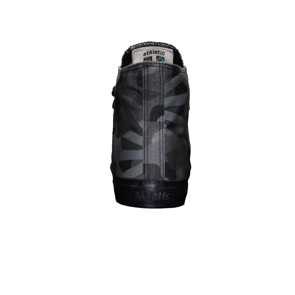 ETHLETIC Fair Trainer Black Cap Hi Cut Human Rights Black | Jet Black