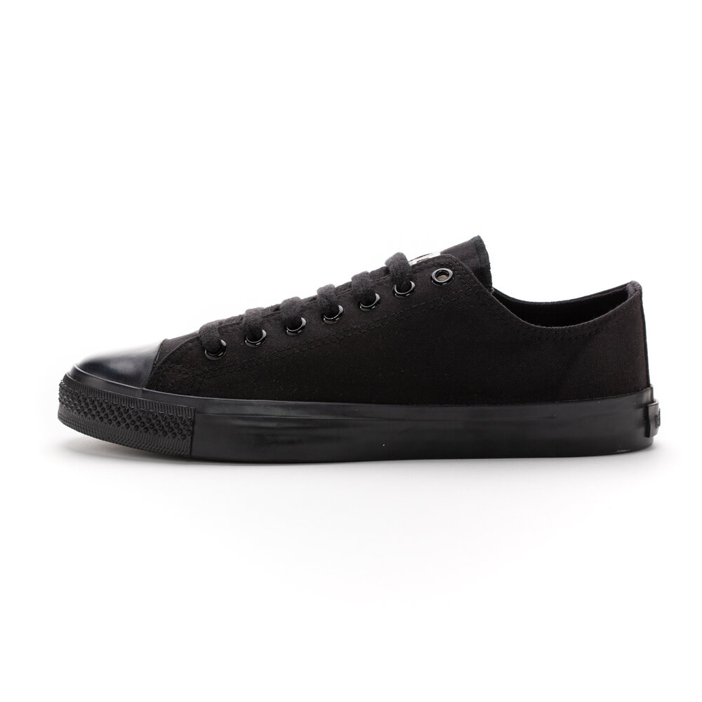 ETHLETIC Fair Trainer Black Cap Lo Cut Jet Black | Jet Black