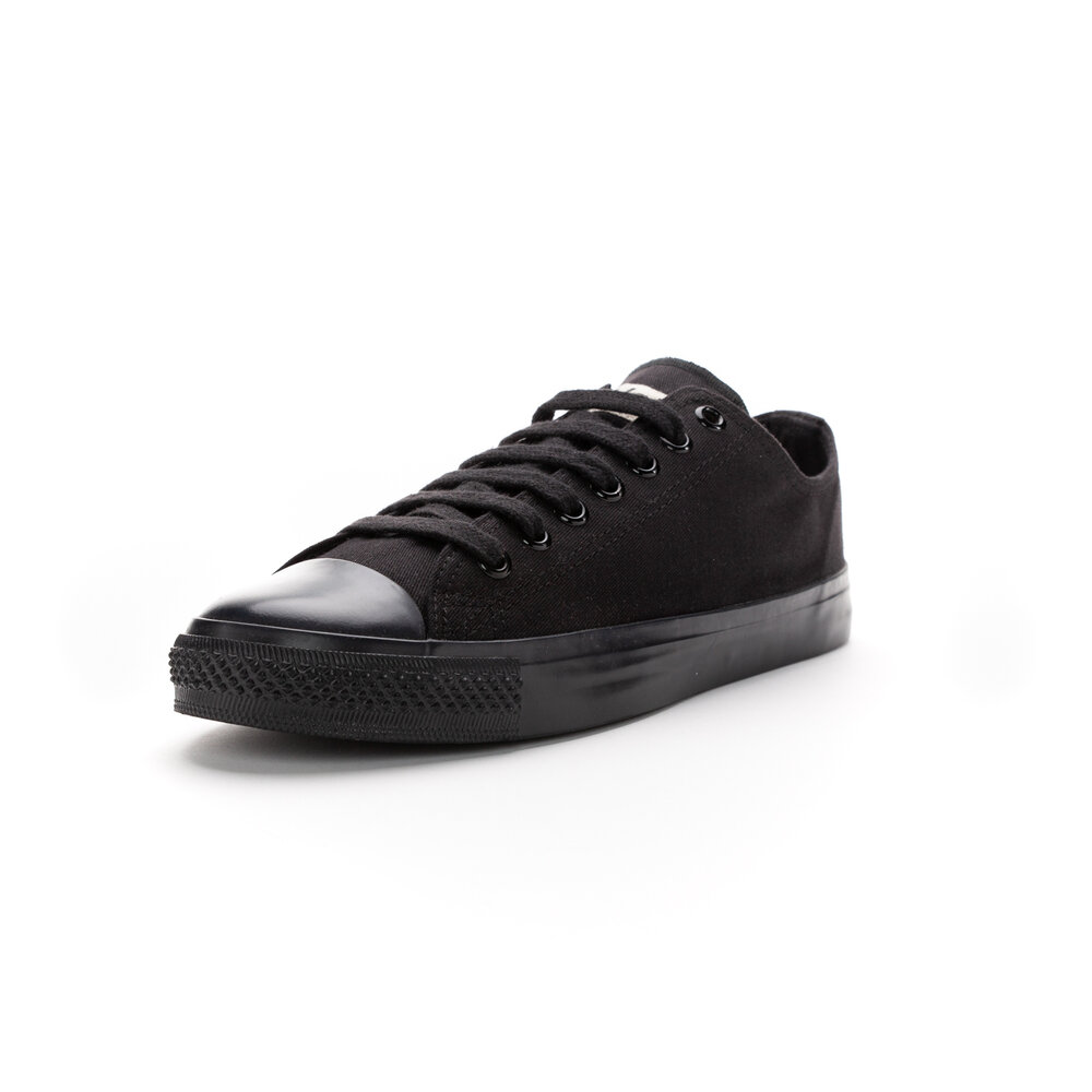 ETHLETIC Fair Trainer Black Cap Lo Cut Jet Black | Jet Black