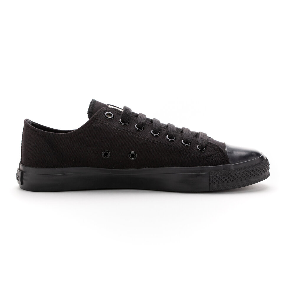 ETHLETIC Fair Trainer Black Cap Lo Cut Jet Black | Jet Black