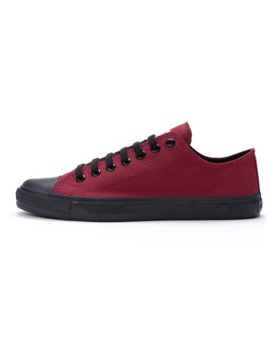ETHLETIC Fair Trainer Black Cap Lo Cut True Blood | Jet Black