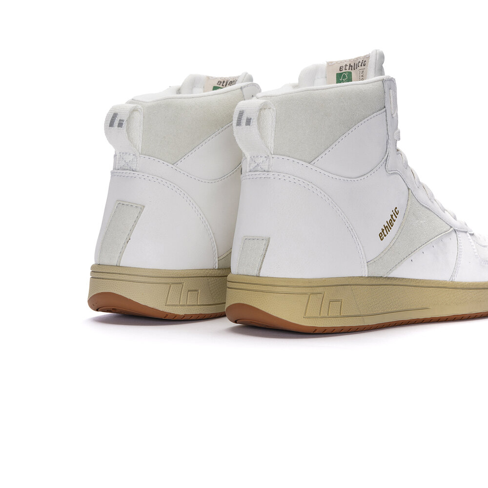 ETHLETIC Carl Hi Cut Chalk White | Chalk White
