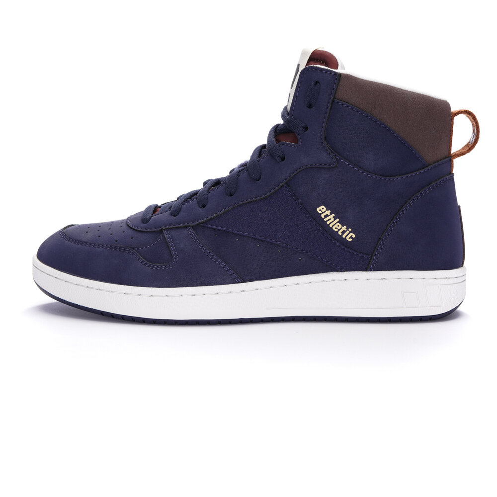 ETHLETIC Carl Hi Cut Ocean Blue | Bracken Brown