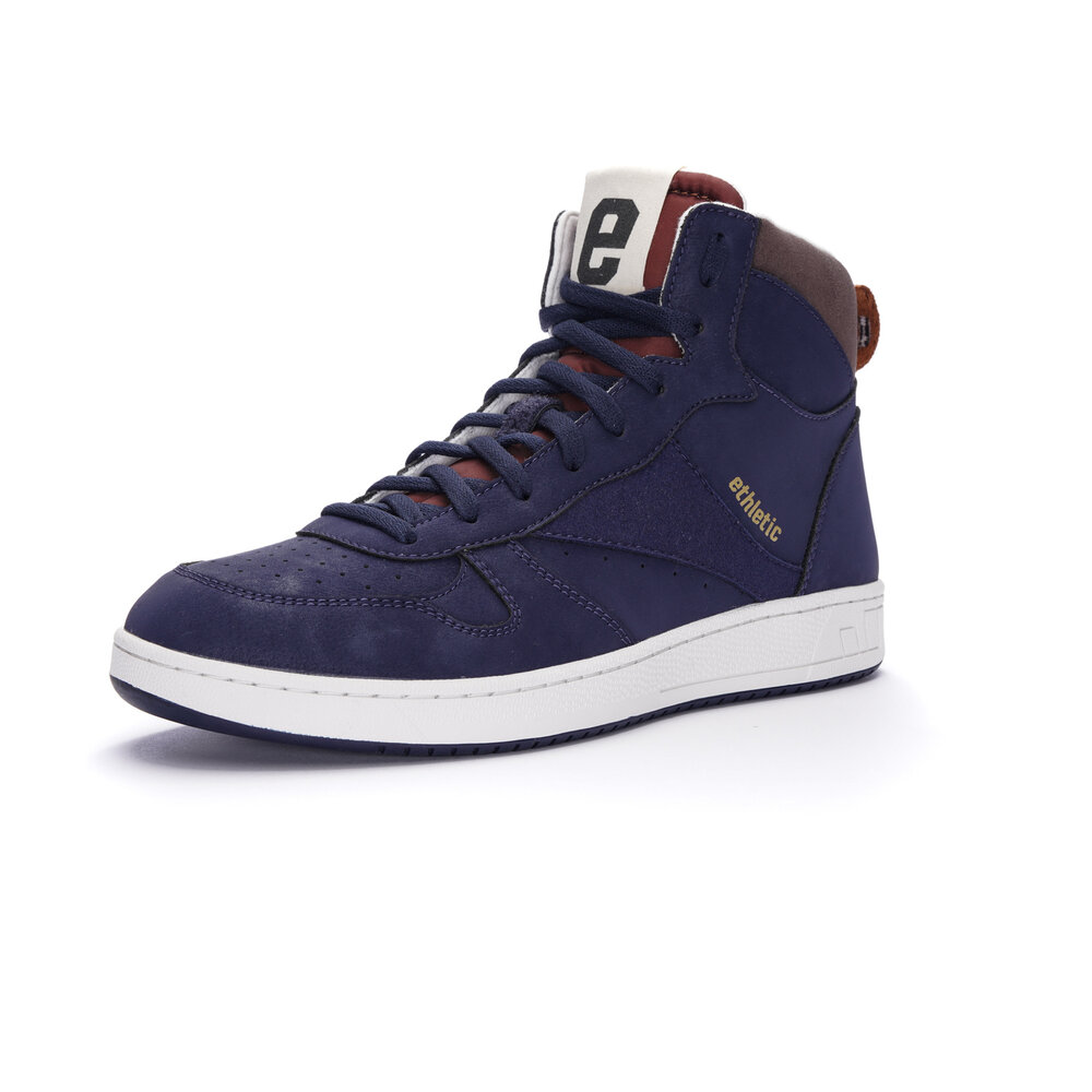 ETHLETIC Carl Hi Cut Ocean Blue | Bracken Brown