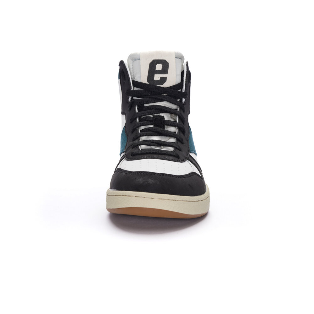 ETHLETIC Carl Hi Cut Chalk White | Fir Tree Green