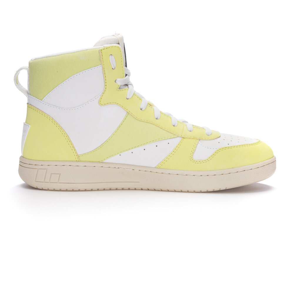 Carl Hi Cut Lime Yellow | Just White