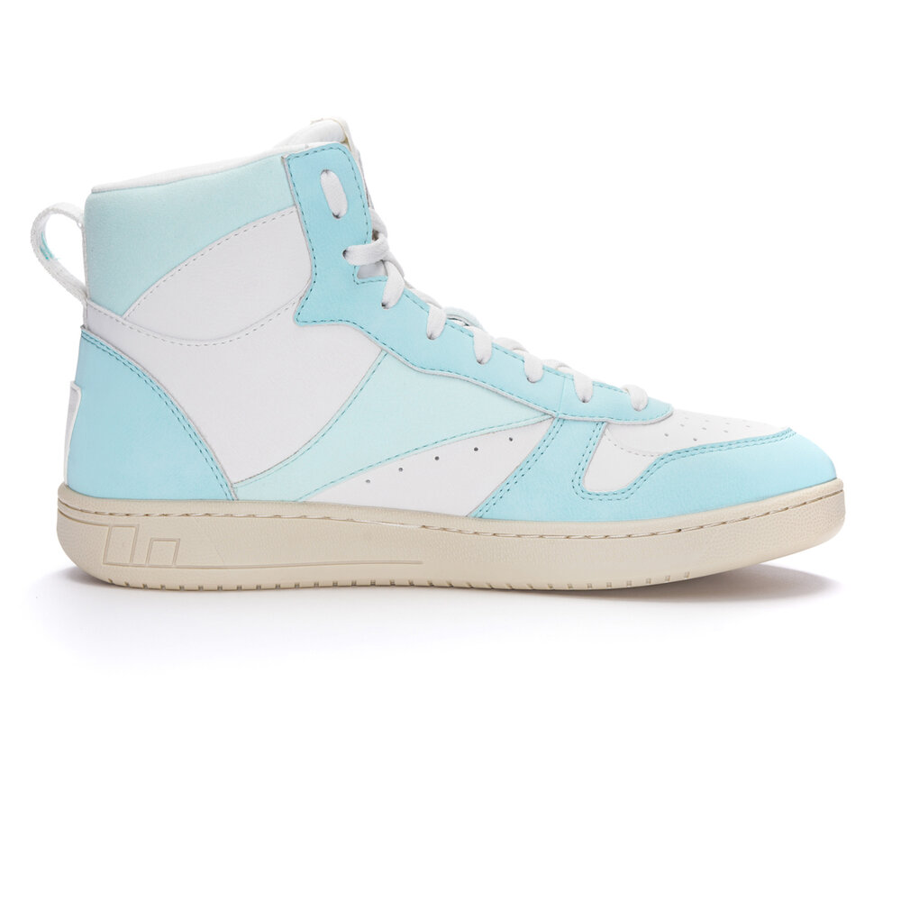 Carl Hi Cut Light Bleached Agua Green | Just White