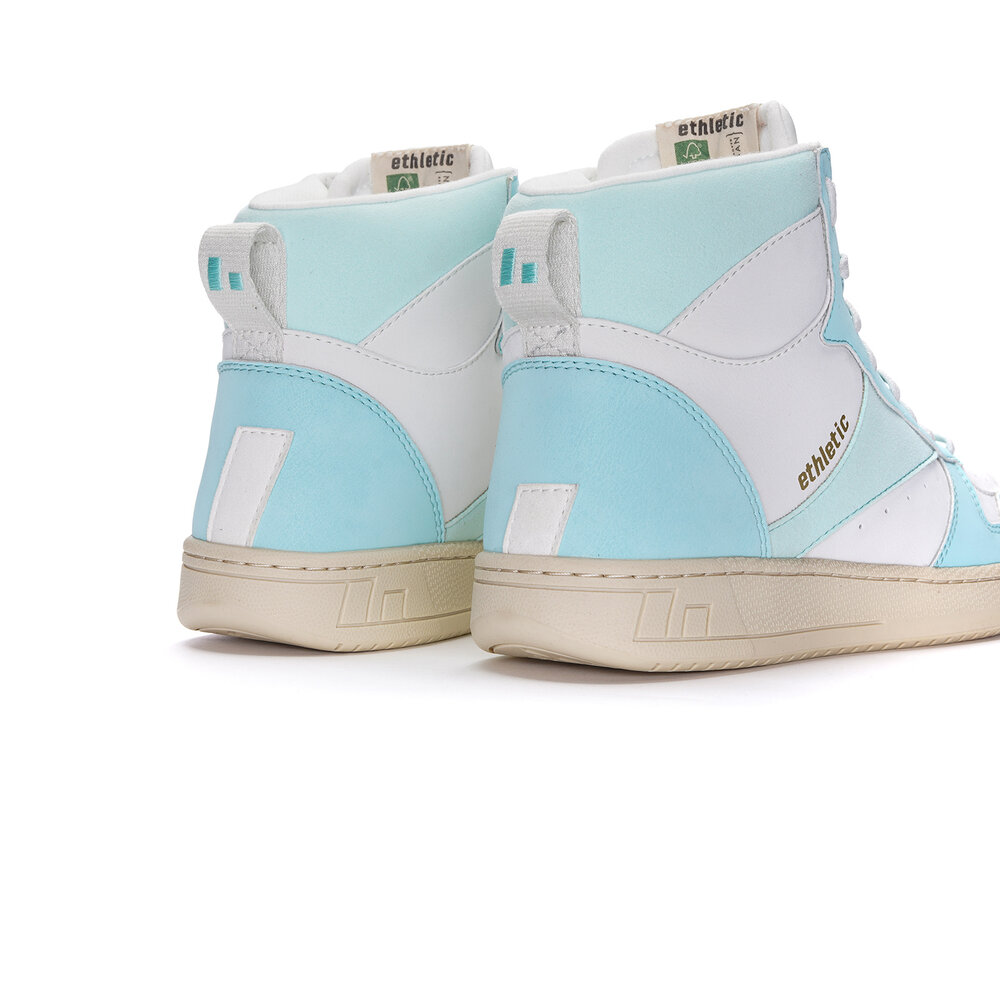 Carl Hi Cut Light Bleached Agua Green | Just White