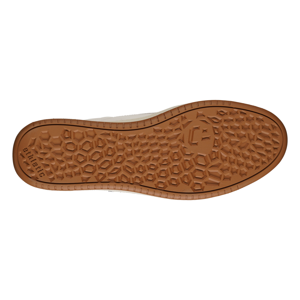 ETHLETIC Jesse Lo Cut Classic Chalk White | Accent Rio Red