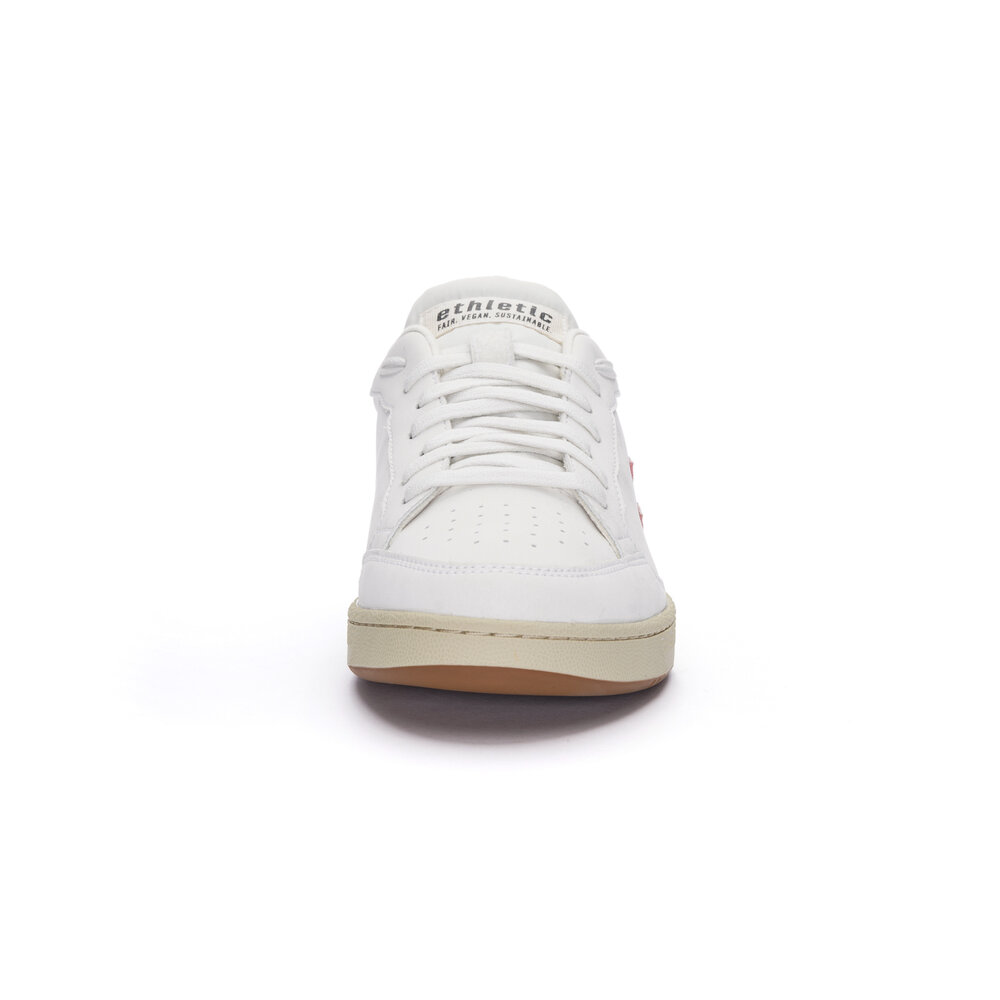 ETHLETIC Jesse Lo Cut Classic Chalk White | Bleached Orange