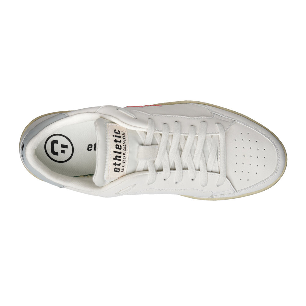ETHLETIC Jesse Lo Cut Classic Chalk White | Bleached Orange