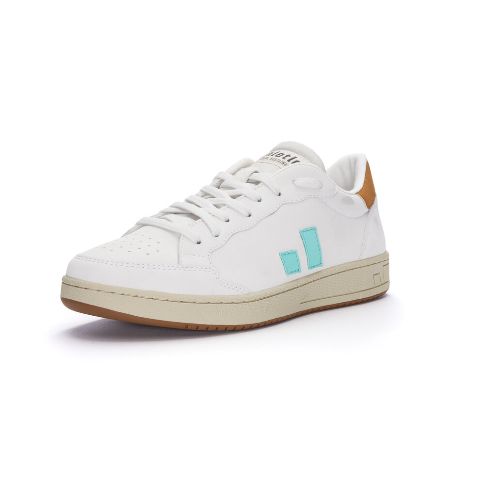 ETHLETIC Jesse Lo Cut Classic Chalk White | Holiday Green