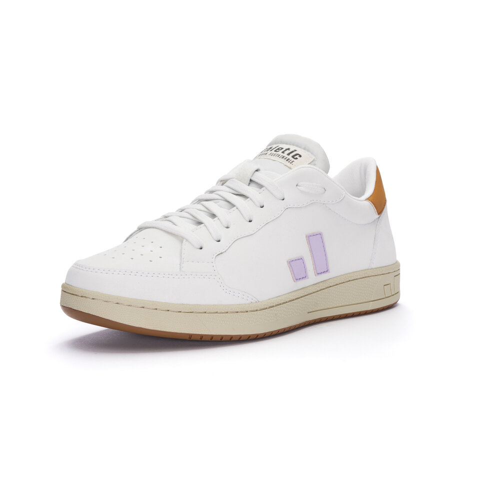 ETHLETIC Jesse Lo Cut Classic Chalk White | Lavender Pink