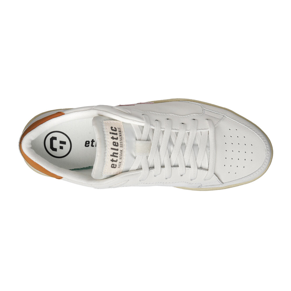 ETHLETIC Jesse Lo Cut Classic Chalk White | Lavender Pink