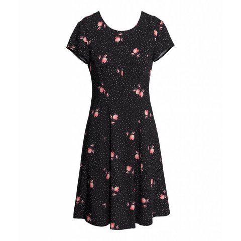 Flower pattern dress