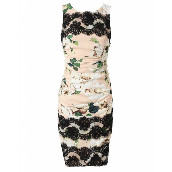 Giorgio Armani Luchtige jurk met bloemmotief