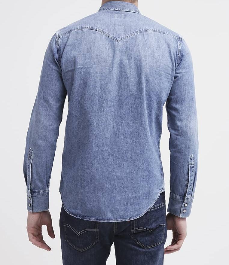 Levi's® Casual Spijkeroverhemd,lichtblauw