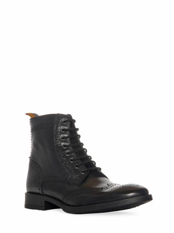 Frank Wright halfboots, zwart