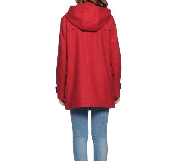 Tommy Hilfiger Winterjas met wol, rood