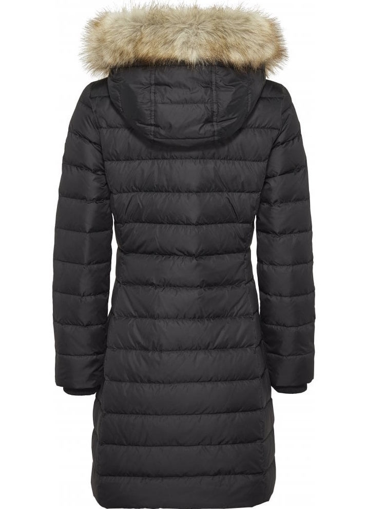 Tommy Hilfiger dames winterjas, zwart