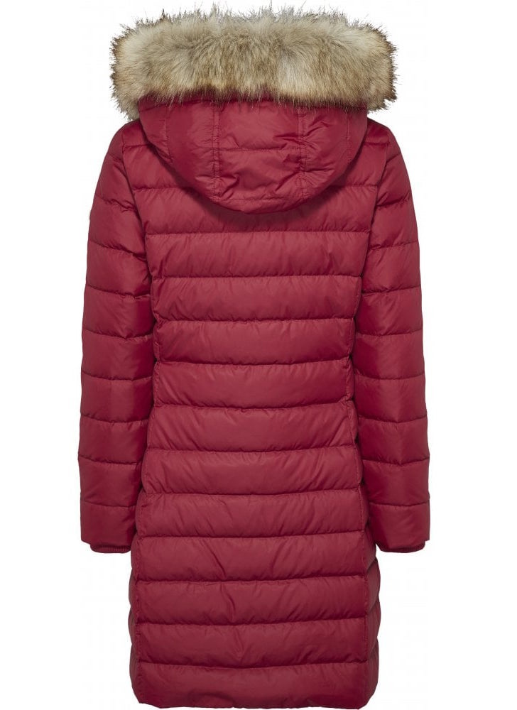 Tommy Hilfiger QUILTED DOWN COAT Winterjas, rood