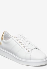 Lauren Ralph Lauren Metallic Sneakers, wit/goud