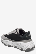 Svea Vintage leder sneakers, grijs
