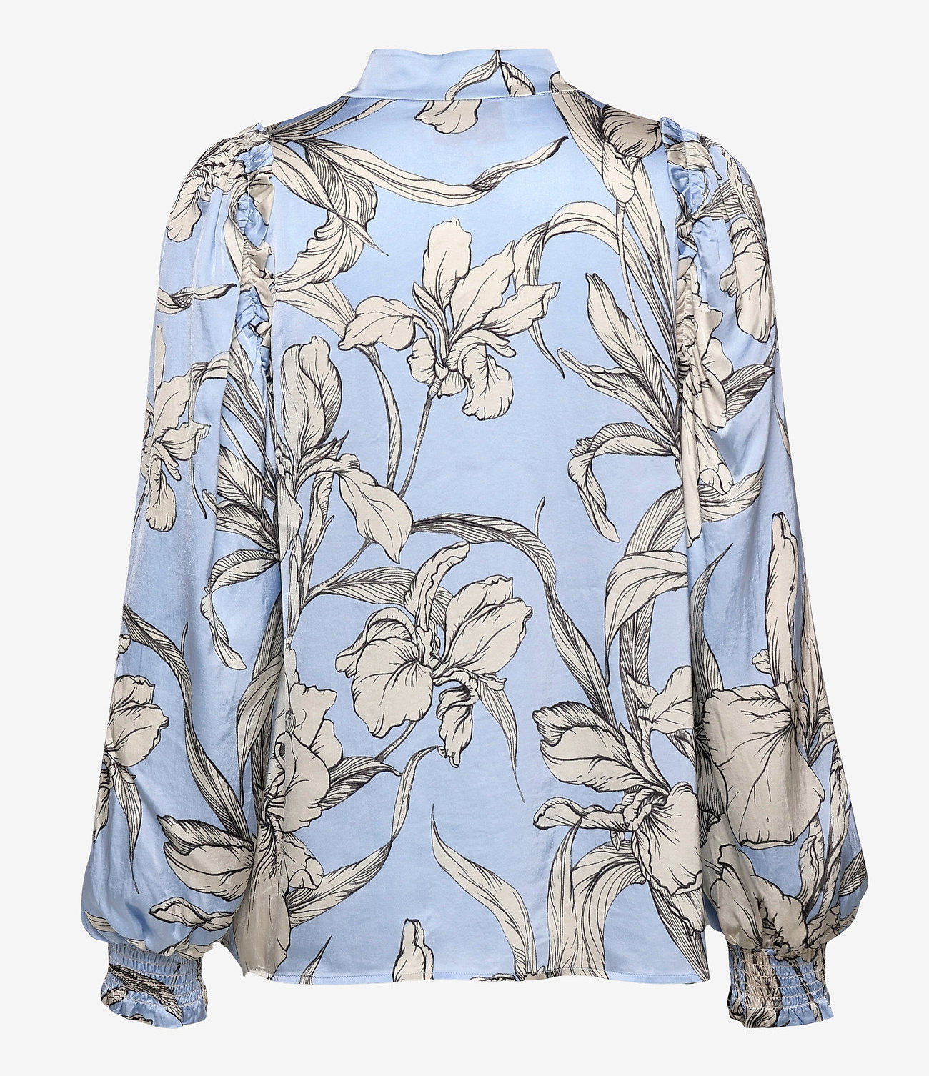 Munthe Dames  blouse, lichtblauw