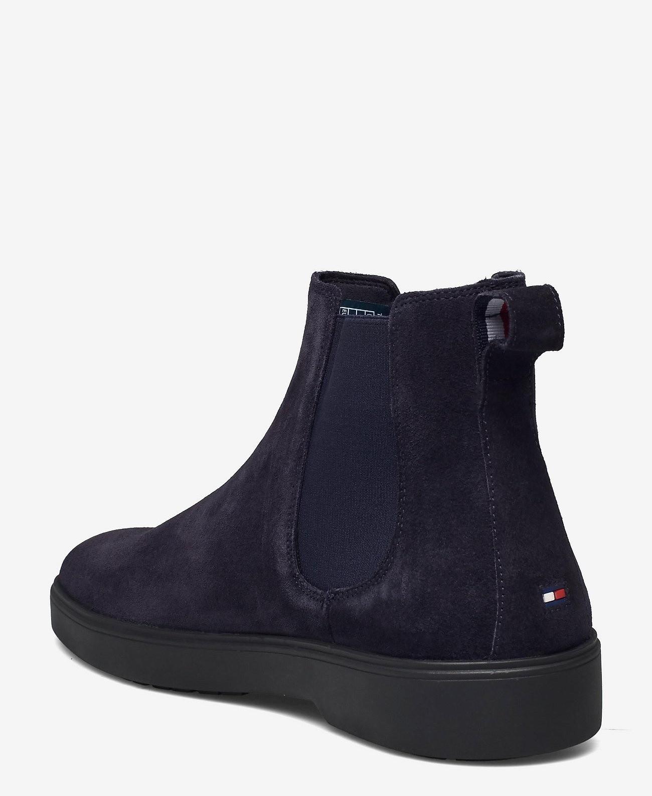 Tommy Hilfiger suede veterschoenen, blauw