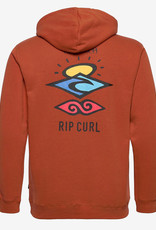 Rip Curl Heren Hoodie, orange