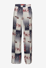 Tommy Hilfiger Dames Zijden broek, multi