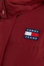 Tommy Jeans ALASKA LONG PUFFER   Donsjas, rood