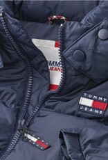 TOMMY JEANS Gewatteerde Heren Winterjas, blauw