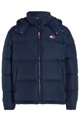 TOMMY JEANS Gewatteerde Heren Winterjas, blauw