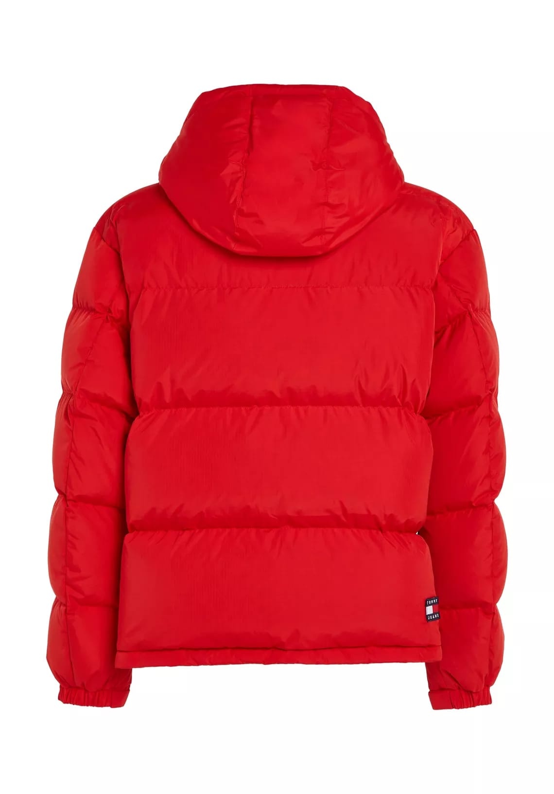 TOMMY JEANS Gewatteerde Heren Winterjas, rood