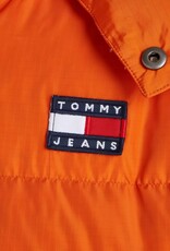 TOMMY JEANS Gewatteerde Heren Winterjas, orange