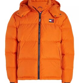 TOMMY JEANS Gewatteerde Winterjas, orange