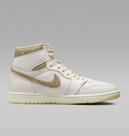 Air Jordan 1 Retro  OG Craft High Top Sneakers, wit