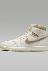 Air Jordan 1 Retro  OG Craft High Top Sneakers, wit