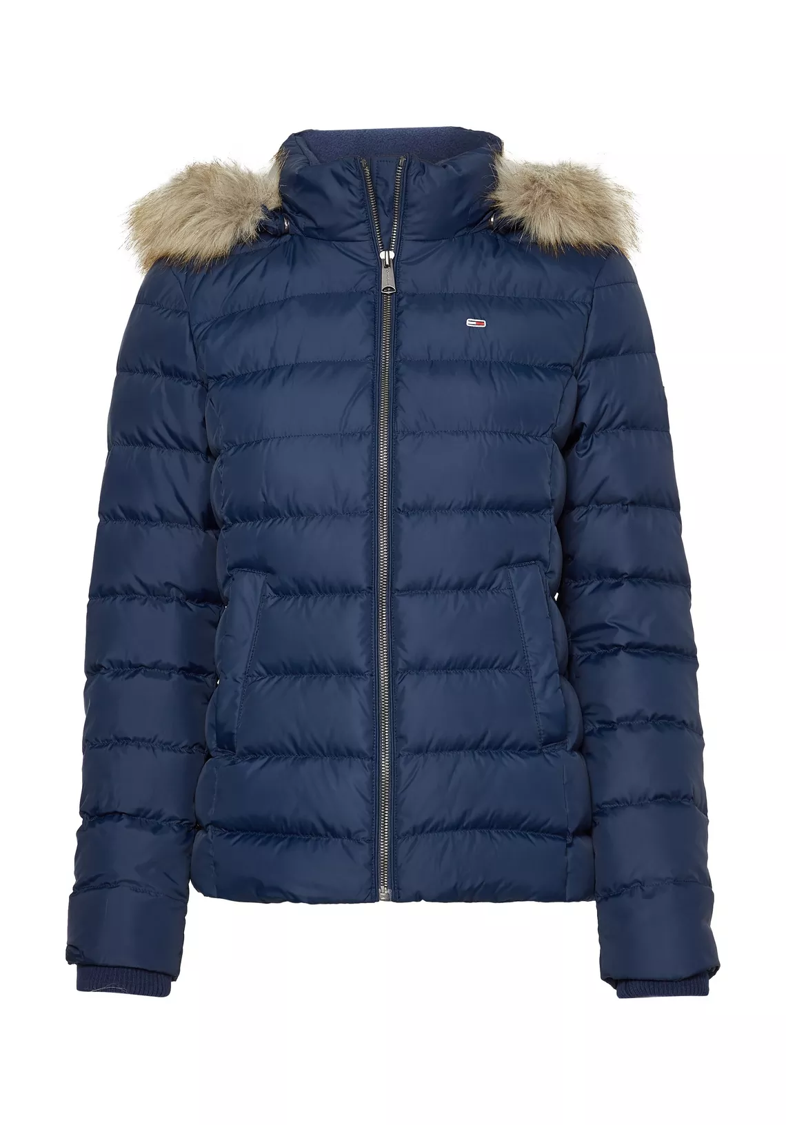 Tommy Hilfiger Basic Hooded Winter Coat Coat Women, blue